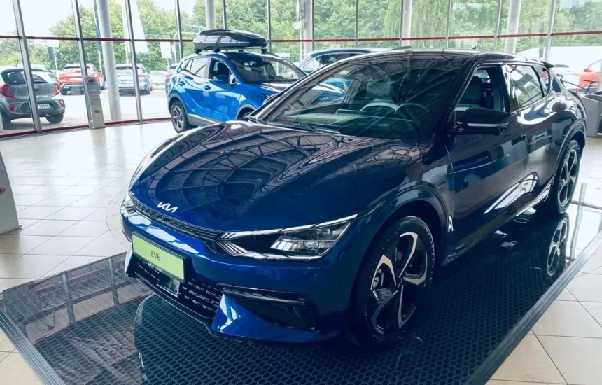 Kia EV6 KIA EV6 77,4 kWh 325KM AWD GT-LINE PK04+PK05+HP zasięg 506 KM