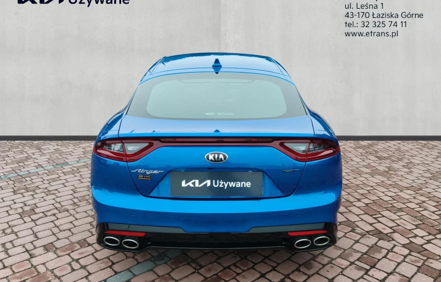 Kia Stinger Rezerwacja 